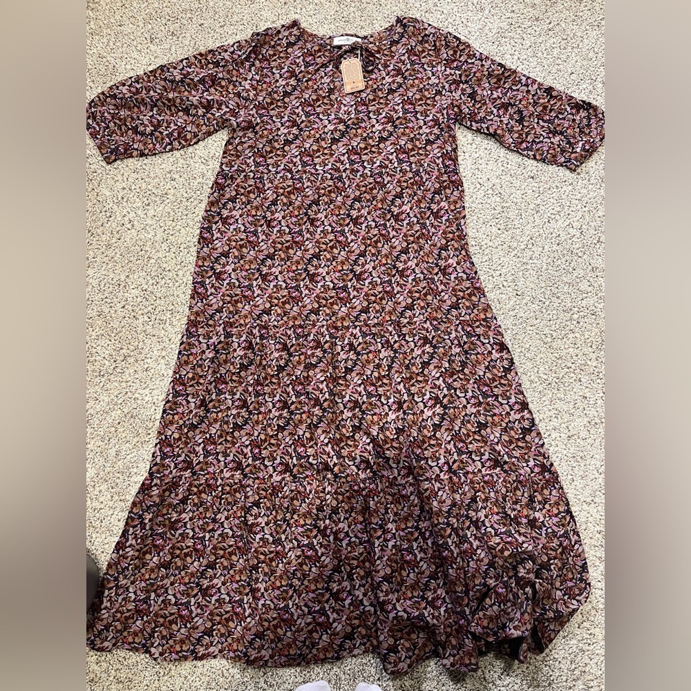 Natural Life long Dress